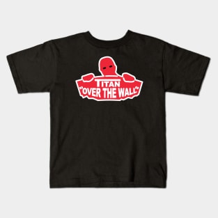 titan over the wall-anime joke Kids T-Shirt